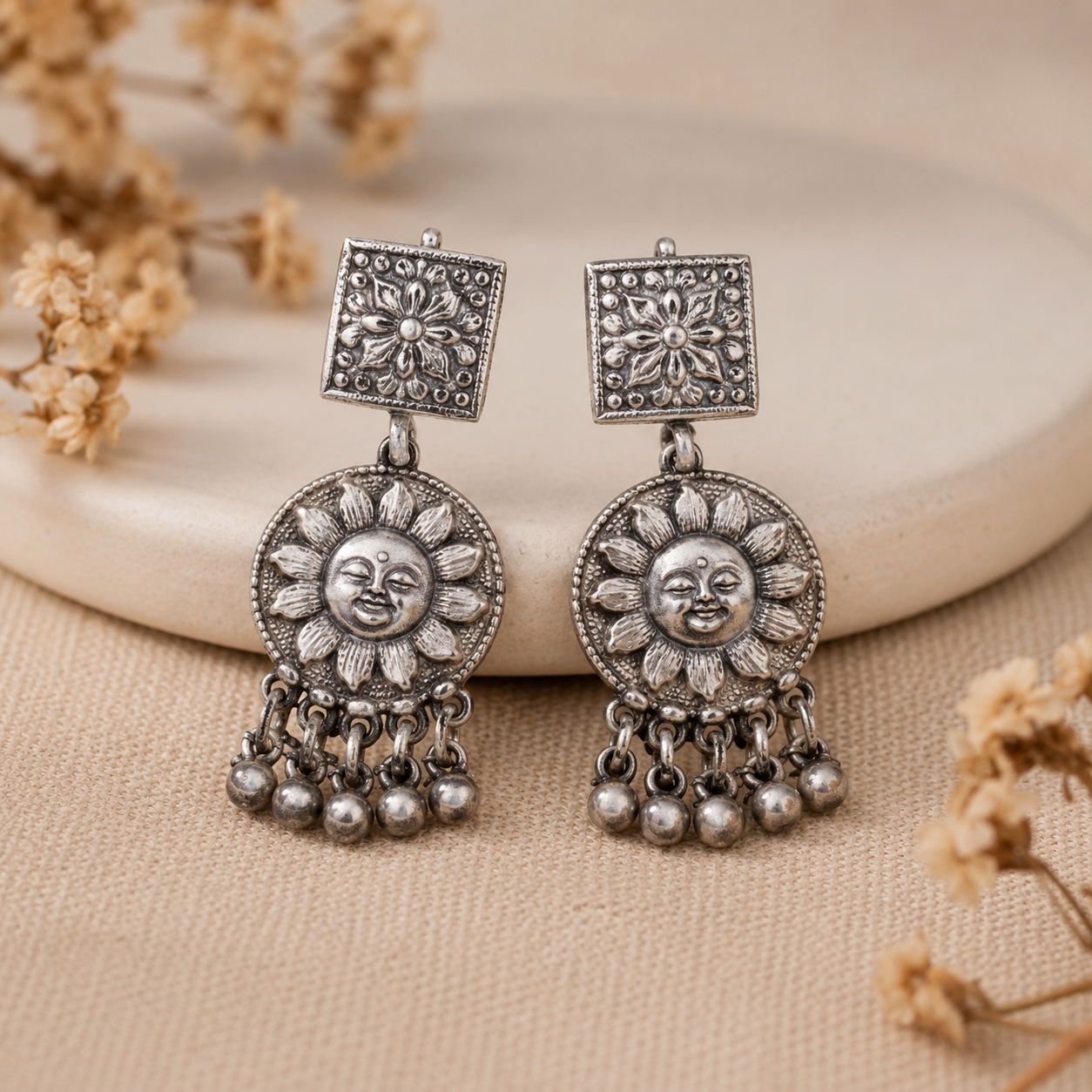 Mughal Elegance Jhumka-11 Mughal Elegance Jhumka - Image 1